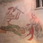 Chrám sv. Barbory, fresky