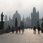 Praha - Karlův most, panorama