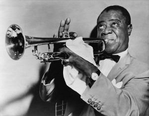 Louis Armstrong hrál i v Redutě