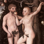 Adam a Eva, Lucas Cranach st.