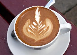 Praha - latte art