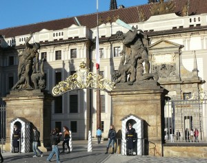Pražský hrad - vstupní brána